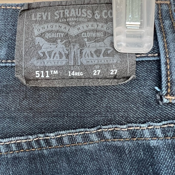 Levi 511 slim jeans size 14 - Picture 3 of 4
